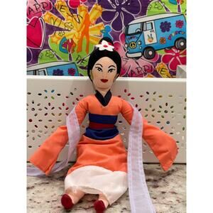 Disney Store Mulan Traditional Matchmaker Bean Bag 10" Plush